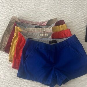 J. Crew Chino shorts - bundle of 5